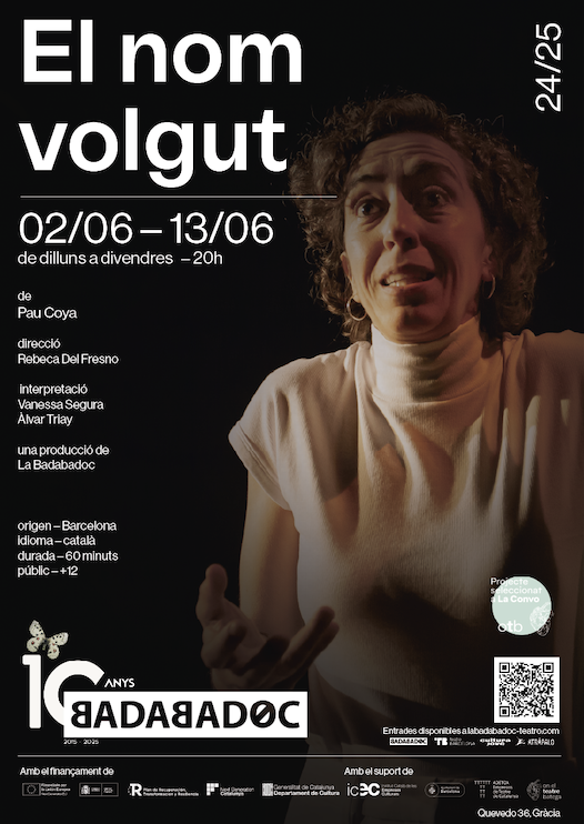 Norman Marsà trae su #crítica de EL NOM VOLGUT, obra que puede verse en <a href="/LaBadabadoc/">LaBadabadocTeatre</a> de #Barcelona enplatea.com/?p=43811 #ElNomVolgut #InfanciaTrans <a href="/pau_coya/">Pau Coya</a> #VanessaSegura #ÀlvarTriay #RebecaDelFresno <a href="/terratscultura/">Terrats en Cultura</a> <a href="/coincidencies/">Coincidències</a> <a href="/NormanMarsa/">Norman Marsa Lopez</a>