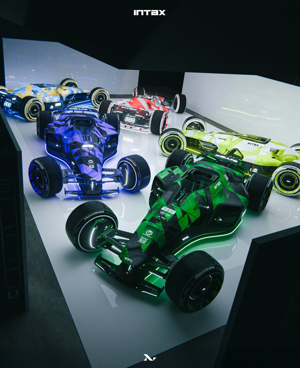 New collection of vibrant and colorful Trackmania skins for <a href="/Intax_TM/">Intax</a> ! 🌀