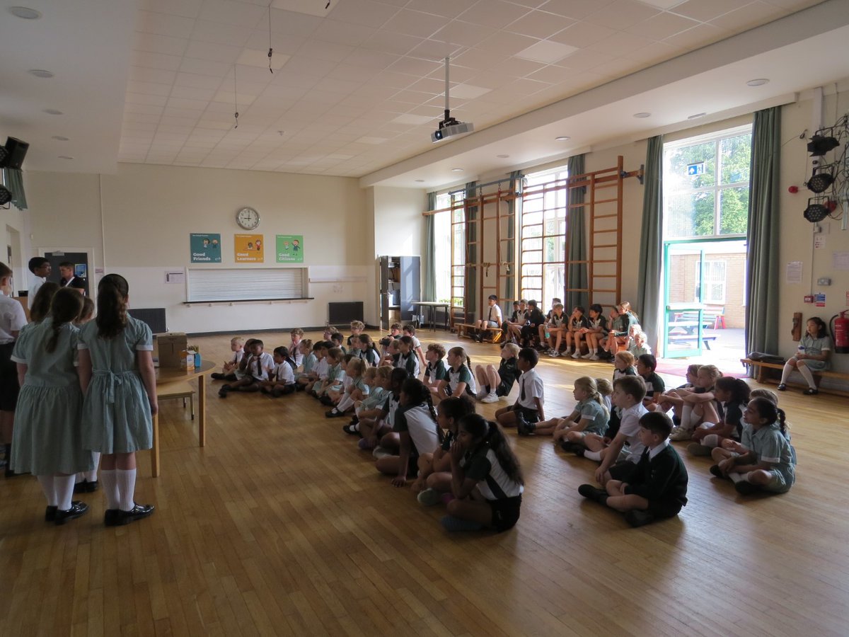 This morning, all three Houses met separately, to consider who might be their House Captains for next year. The children in Year 5 delivered a speech for the other children to listen to and think about before they voted. This was a great example of pupil voice in action.