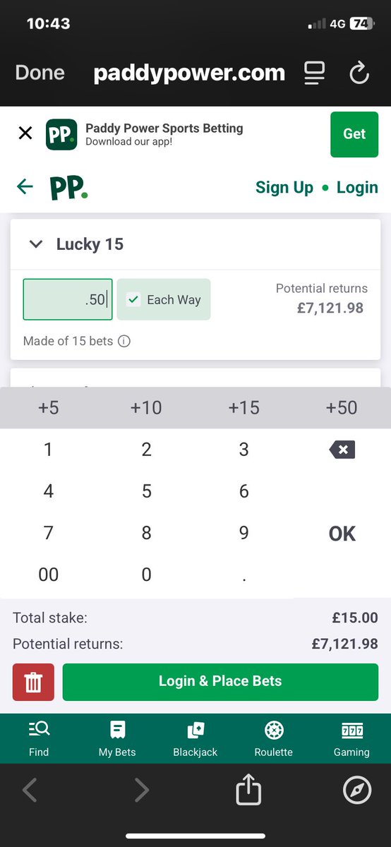 gary53370202's tweet photo. @BadManBetting This good ? https://t.co/bEQ1lLb6r4