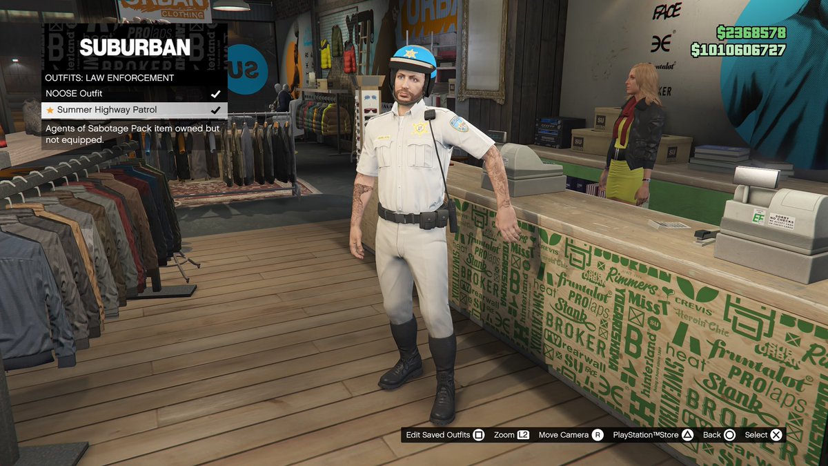 Purchase the Police bike and obtain the limited time exclusive summer highway patrol outfit

#GTAOnline