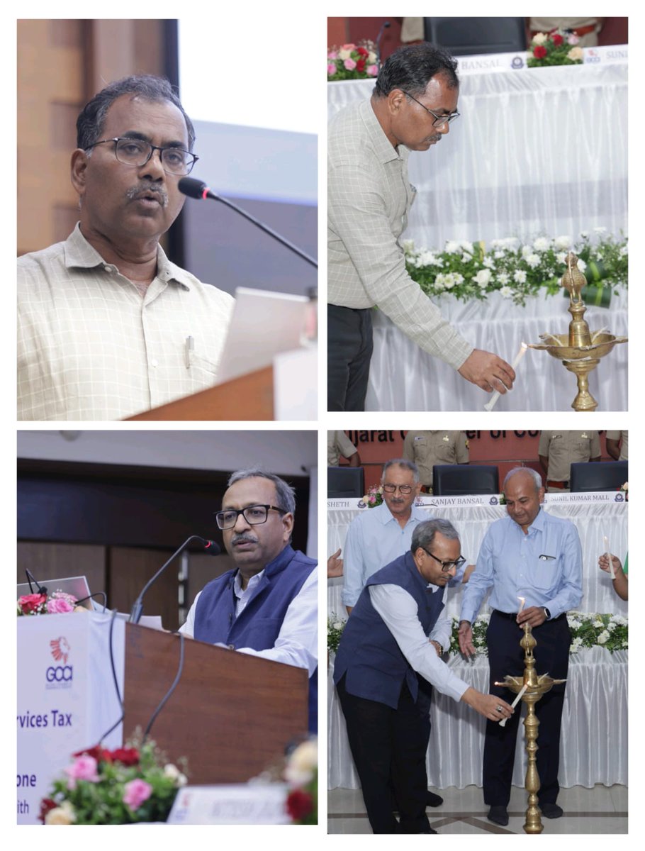 CGST Ahd Zone with GCCI organized GST Conclave marking GST Pakhwada on 16.06.2025. Industry leaders,tax experts &amp; trade associations deliberated  achievements, challenges &amp; way forward for GST. Shri Sunil Kumar Mall, CC &amp; Shri Sanjay Bansal, PC addressed the gathering
<a href="/cbic_india/">CBIC</a>