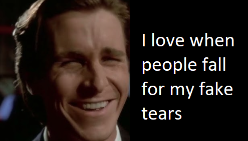 SLiathroidi's tweet photo. #FakeTears #FalsePersona #PublicMask #BehindClosedDoors https://t.co/vWuR84b3z4
