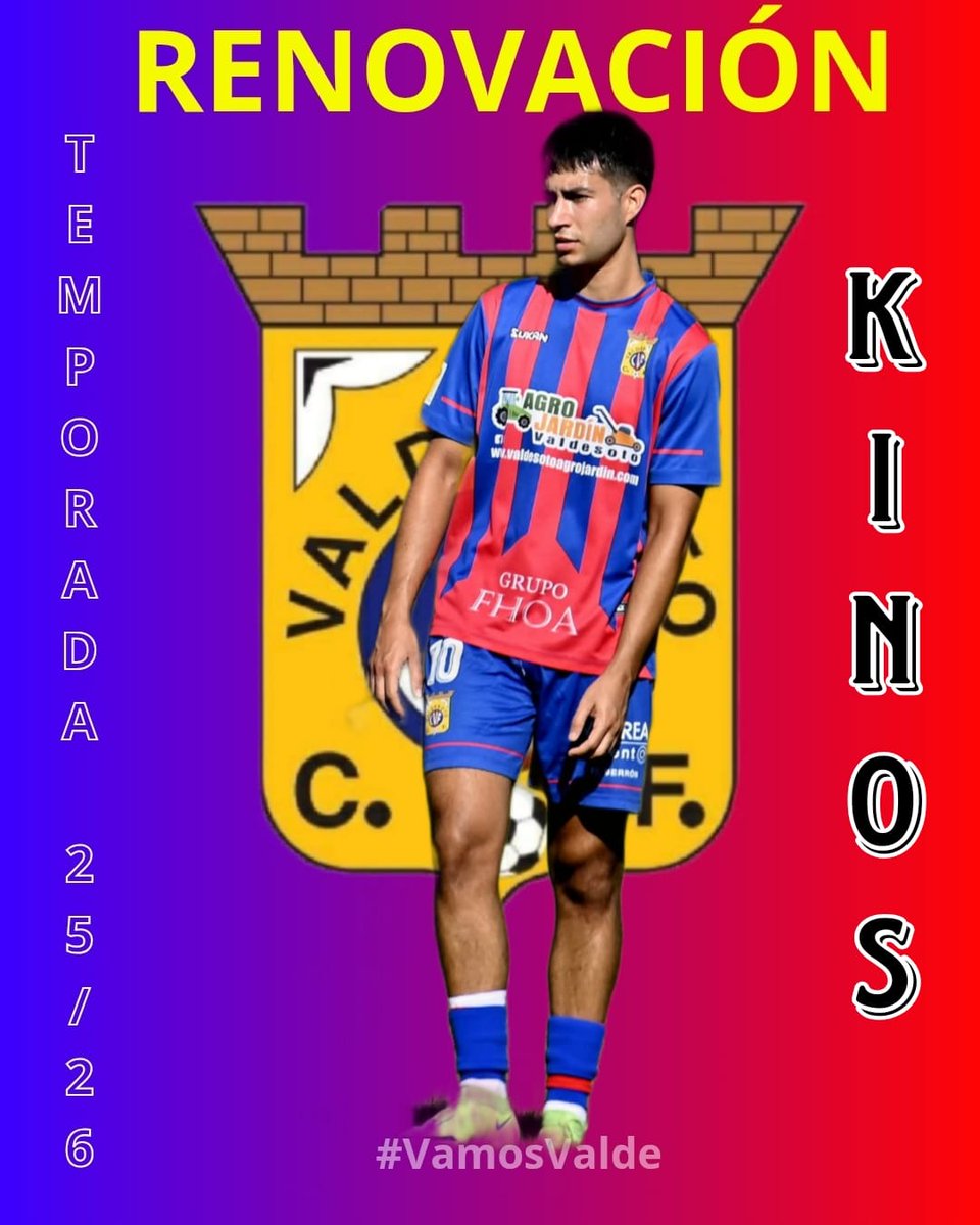 Una más de Kinos en Villarea.

Jugador con buen manejo de pierna en el  balón parado y con llegada al área, sus 8 dianas esta temporada así lo certifican. Felices de que sigas en tú casa.

 🔜 Kinos

👉⚽⚽⚽⚽⚽⚽⚽⚽👈