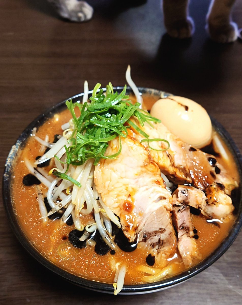 PoYmd's tweet image. ラーメン食べた