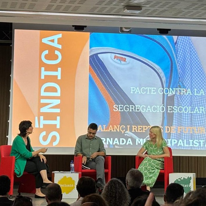 Fundació Bofill (@fundaciobofill) on Twitter photo Som a la jornada de seguiment del Pacte contra la Segregació escolar del <a href="/sindicdegreuges/">Síndic de Greuges</a>. Un consens, bé escàs, i un acord sòlid que provoquen canvis reals.
Les polítiques funcionen, ara cal anar més enllà per garantir un sistema educatiu més equitatiu. #ProuSegregació Som a la jornada de seguiment del Pacte contra la Segregació escolar del <a href="/sindicdegreuges/">Síndic de Greuges</a>. Un consens, bé escàs, i un acord sòlid que provoquen canvis reals.
Les polítiques funcionen, ara cal anar més enllà per garantir un sistema educatiu més equitatiu. #ProuSegregació
