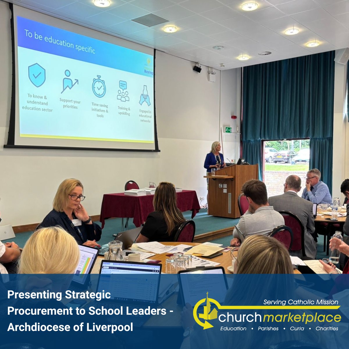 🚐 Yesterday, Jenny kicked off our school visits with the Archdiocese of Liverpool Education Department, meeting headteachers, SBMs &amp; leaders across Catholic schools.

CMP are to support you with compliant procurement that delivers real value!

#CatholicEducationUK #SchoolLeaders