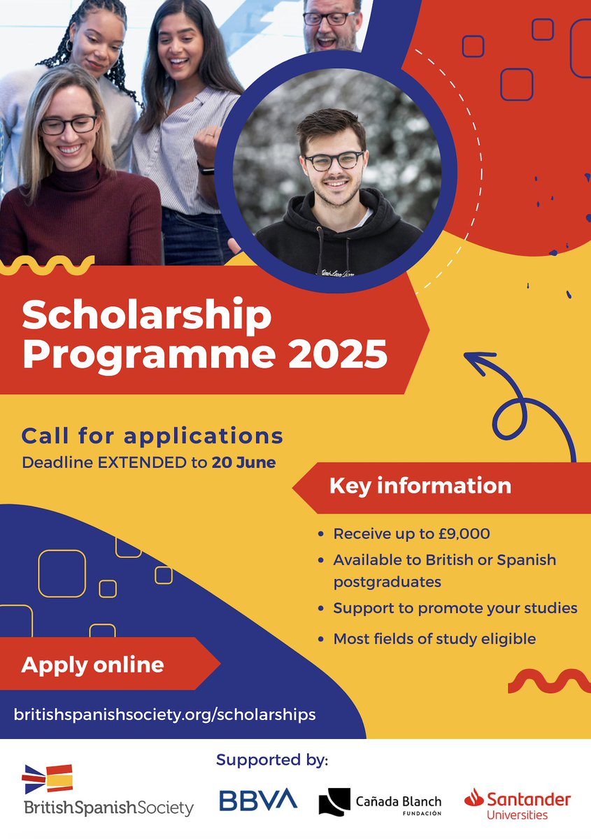 ****Last few days to enter****

Applications for our scholarship programme close on 20 June.