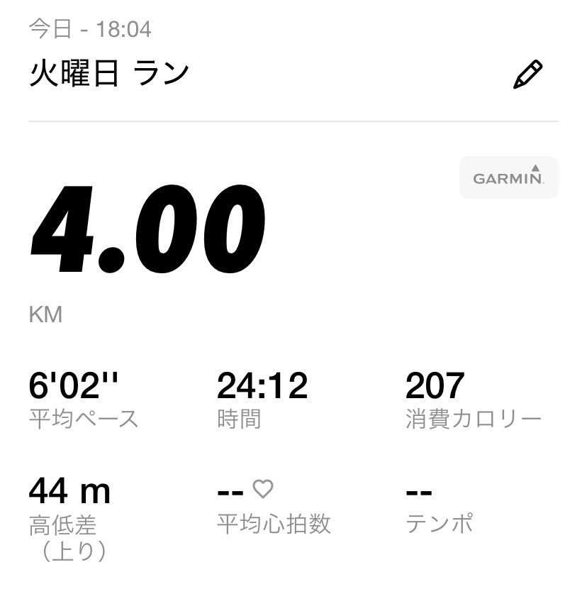 久しぶりに走った🏃‍♀️
今年で一番汗かいたかも！
普段よりペース落としたけど、暑いから負荷は一緒ということで👍
#ランニング
#ランニング初心者