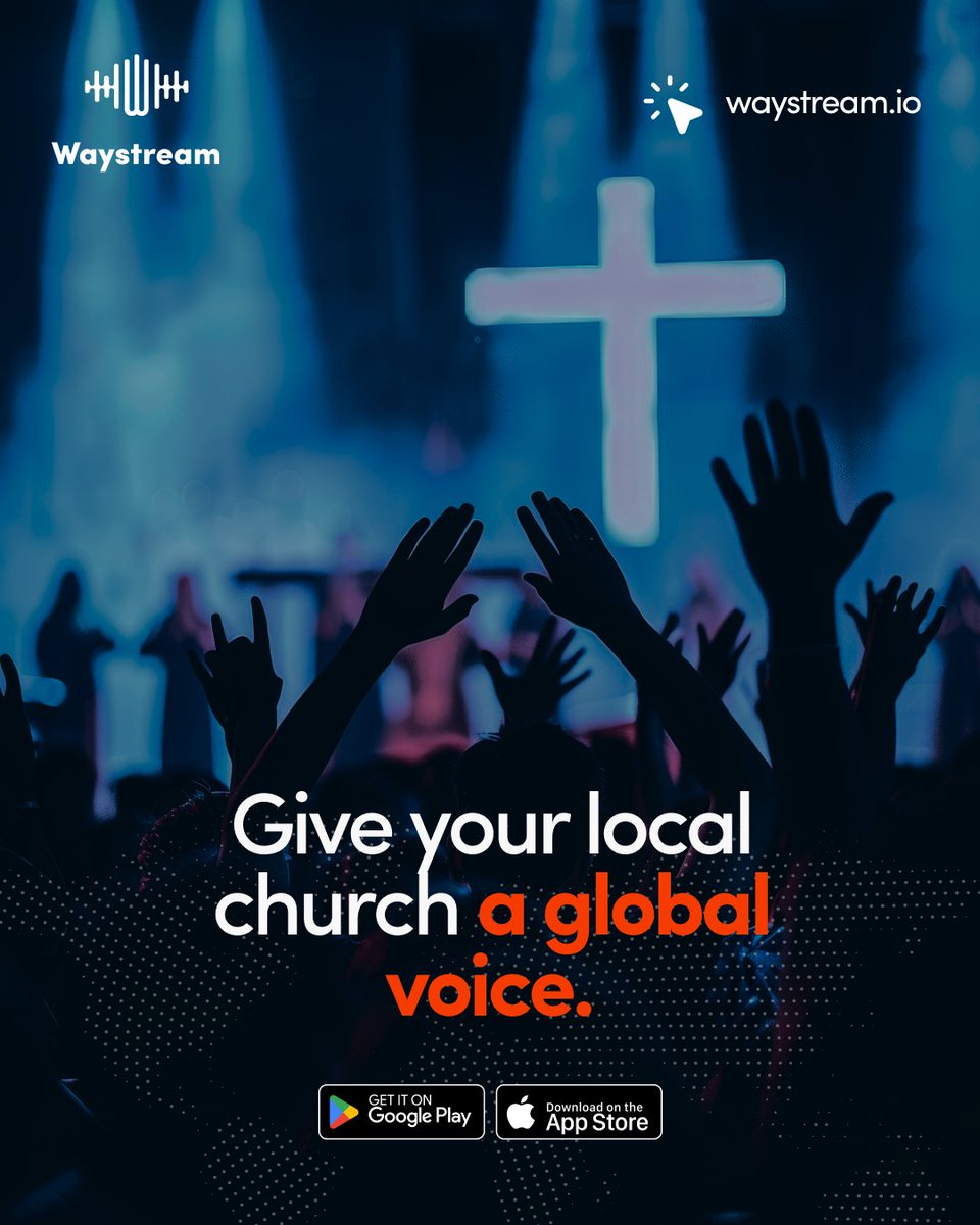 Waystream gives your sound team the tools to go global.

Livestream, rewind and archive your church's messages.

Get heard far beyond the four walls of your church.

#GetHeardwithWaystream