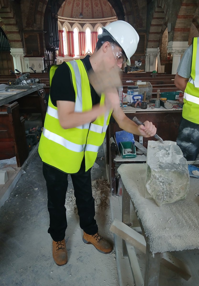 Great Yarmouth PT (@greatyarmouthpt) on Twitter photo Students learning stone masonry skills at St John's thanks to <a href="/kingcharlesfund/">King Charles III Charitable Fund</a> Students learning stone masonry skills at St John's thanks to <a href="/kingcharlesfund/">King Charles III Charitable Fund</a>