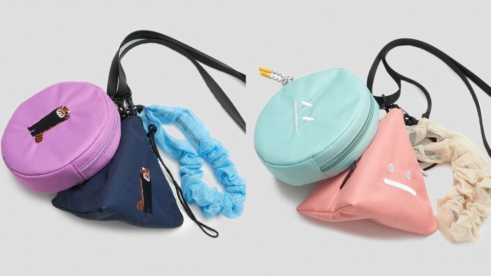 アウトドアプロダクツ×グラニフ、“威嚇中”レッサーパンダや黒猫を刺繍した2WAYミニバッグ - fashion-press.net/news/131143