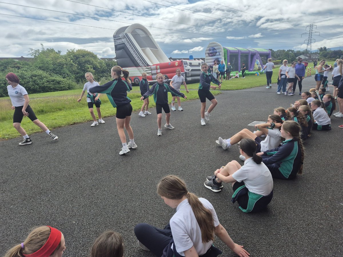 Sports Day is in full swing here in St. Kevin's G.N.S! A great day being had by all  🏃‍♀️🏀🥈