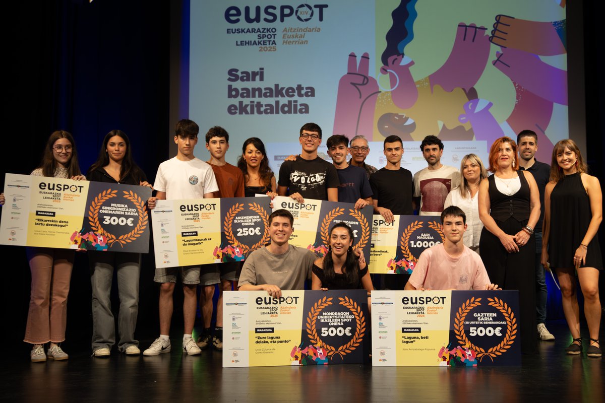 Mundiala izan da!!! 🔥
Zorionak irabazleei, eta mila esker parte-hartzaile guztioi. 💥🎉