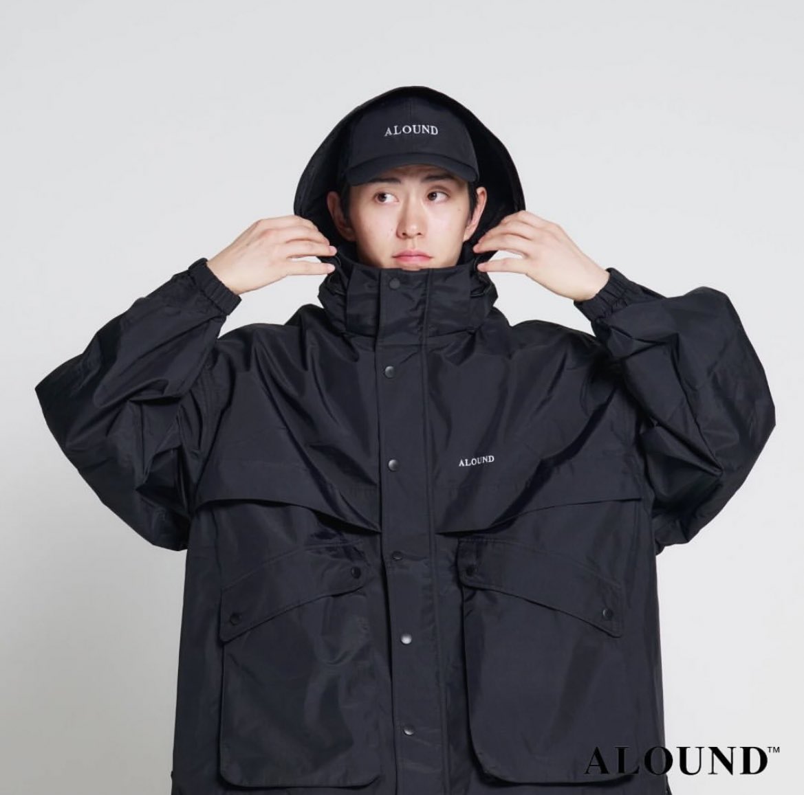 ALOUND VENTILATION 3LAYER SHELL JACKET L
