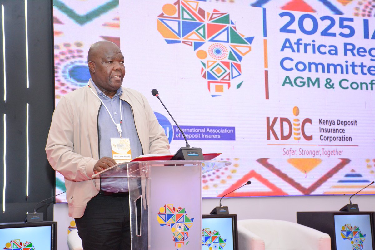 Kenya Deposit Insurance Corporation (KDIC) (@kdickenya) on Twitter photo Julia Oyet – Chair, Africa Regional Committee & CEO, <a href="/DPFUganda/">Deposit Protection Fund of Uganda (DPF)</a>, Mr. Kennedy K. Abuga – Representing the Governor, Central Bank of Kenya; our distinguished keynote speakers set the tone for a transformative dialogue on financial stability and deposit protection. Julia Oyet – Chair, Africa Regional Committee & CEO, <a href="/DPFUganda/">Deposit Protection Fund of Uganda (DPF)</a>, Mr. Kennedy K. Abuga – Representing the Governor, Central Bank of Kenya; our distinguished keynote speakers set the tone for a transformative dialogue on financial stability and deposit protection.