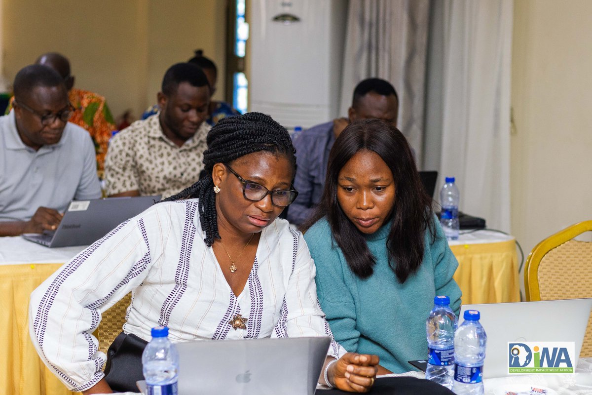 diwa_gimpa's tweet image. Empowering policy with data! 📊🇬🇭
We just wrapped a 5-day #PolicyBrief workshop with @StatsGhana &amp;amp; @AcepaAfrica, led by @diwa_gimpa’s Prof. Amoatey &amp;amp; Richard Otoo.

Thanks to Dr. Rasheed Draman &amp;amp; Omar Seidu for their leadership!
Proudly backed by @Hewlett_Found.

#DataToPolicy