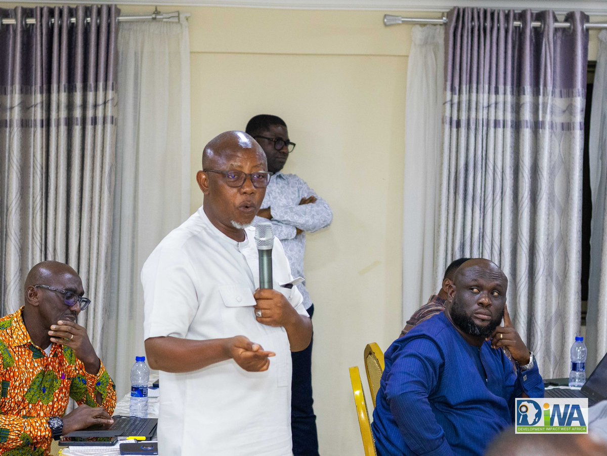 diwa_gimpa's tweet image. Empowering policy with data! 📊🇬🇭
We just wrapped a 5-day #PolicyBrief workshop with @StatsGhana &amp;amp; @AcepaAfrica, led by @diwa_gimpa’s Prof. Amoatey &amp;amp; Richard Otoo.

Thanks to Dr. Rasheed Draman &amp;amp; Omar Seidu for their leadership!
Proudly backed by @Hewlett_Found.

#DataToPolicy