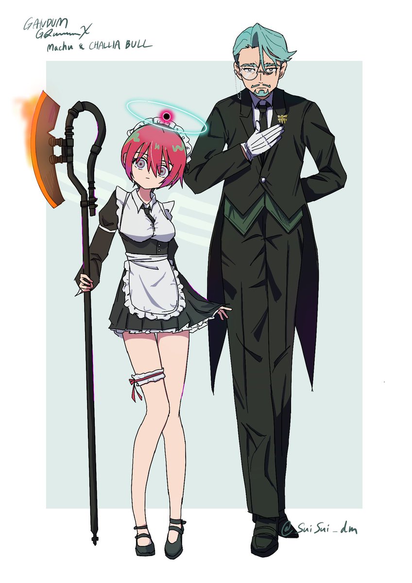 SuiSui_dm's tweet image. マチュ ＆ シャリア･ブル コーデ番外編②

#GQuuuuuuX