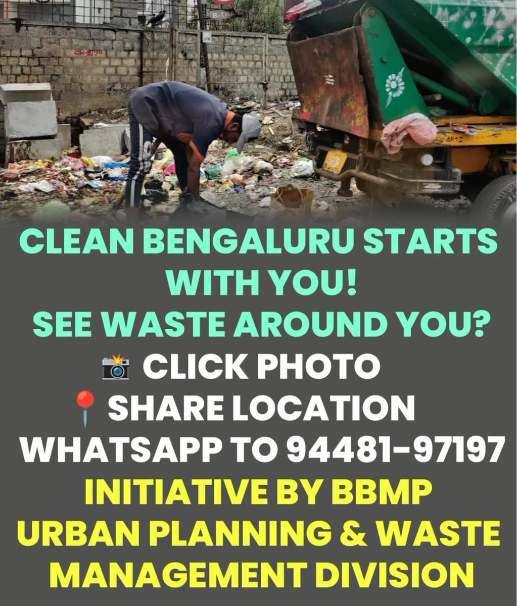 Some action has been taken after posting pix to the BBMP number