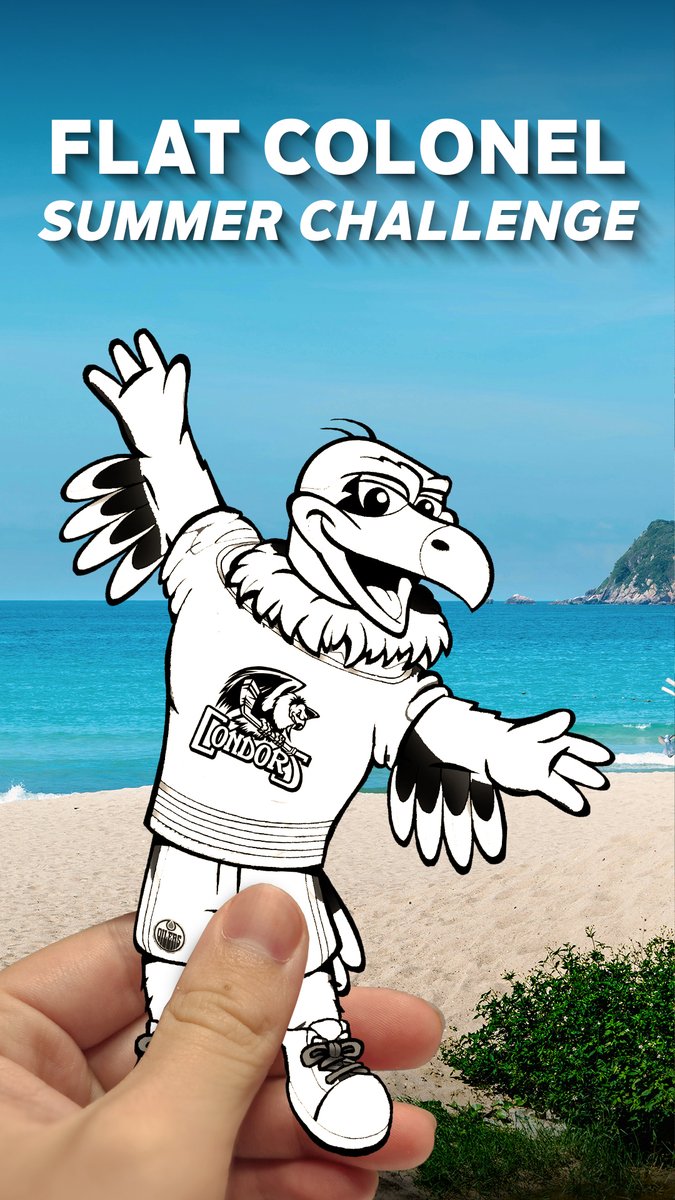 Introducing the Bakersfield Condors Flat Colonel Challenge this summer! Send Flat Colonel on exciting adventures for a chance to win a Family Four Pack of Tickets and a Condors prize bag! 📸

Check it out now >> bit.ly/FlatColonel