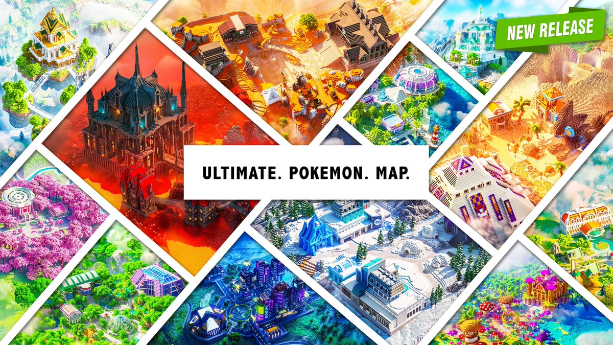 ULTIMATE POKEMON MAP is officially LIVE! 🗺️ 🔥  
 
✅ 12 #Minecraft towns
✅ 10 #Pokemon gyms
✅ Elite Four &amp; Champion
✅ Survival ready
✅ Server optimized

⬇️ Download from the Varuna Store! 
store.varunabuilds.com/p/upm/
