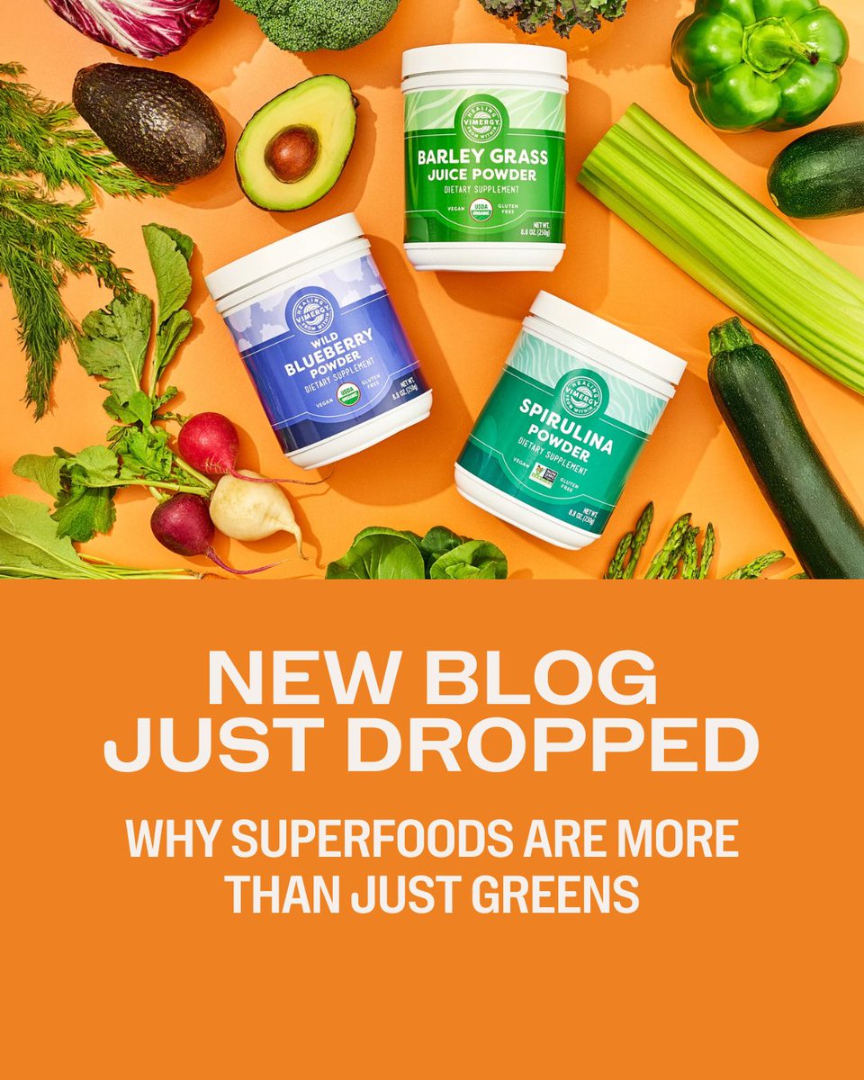 🥦 National Eat Your Veggies Day is here—and we’re going beyond the plate.

Find out how superfoods like wild blueberries, barley grass juice, and spirulina make it easier to stay nourished on the go.

Read the full blog to power up your plate (and your day):