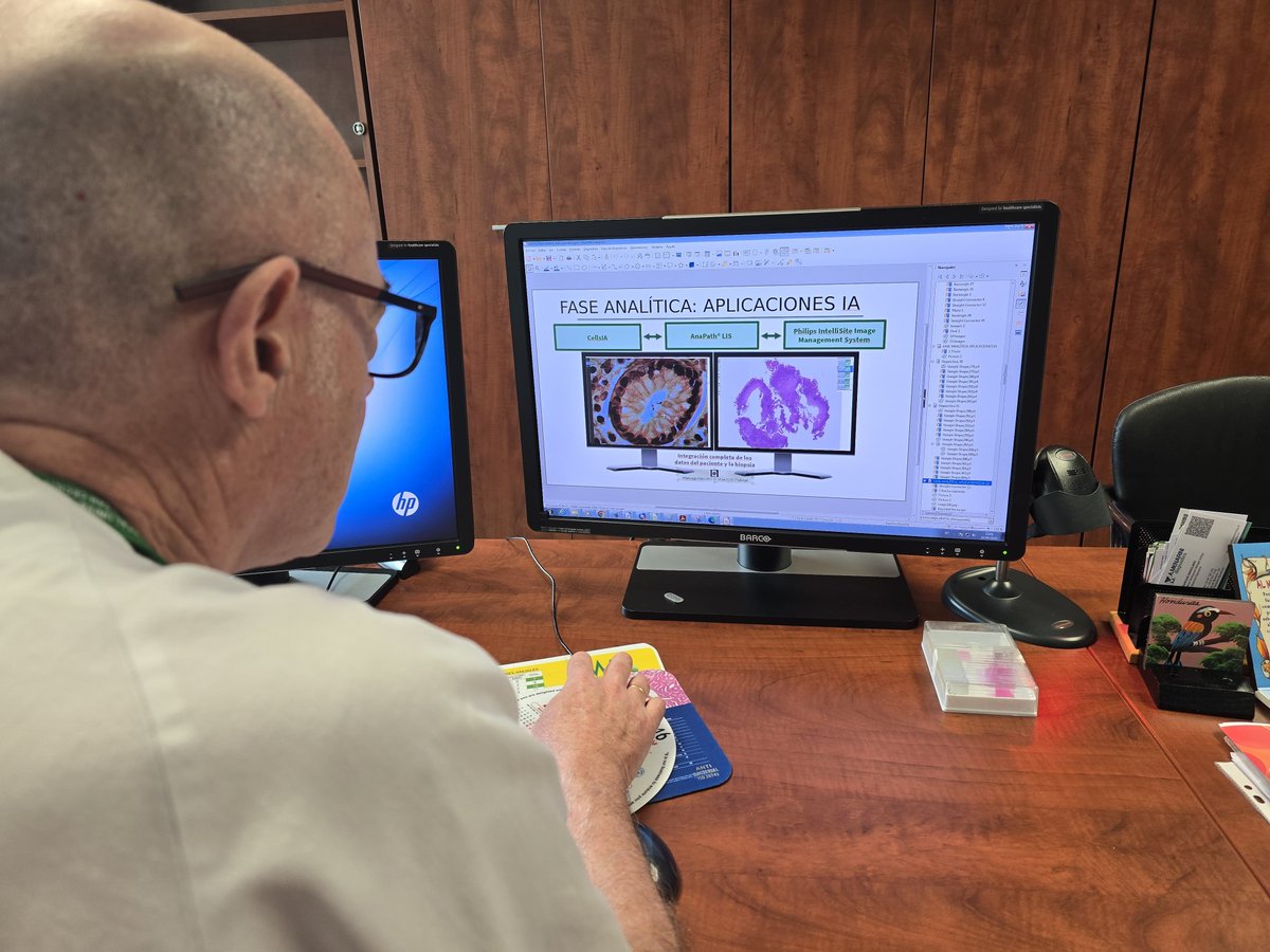🔝Premian a la unidad provincial intercentros de Anatomía Patológica por un estudio sobre el uso de Inteligencia Artificial en la mejora de diagnósticos.
huvn.es/noticias/la-an…