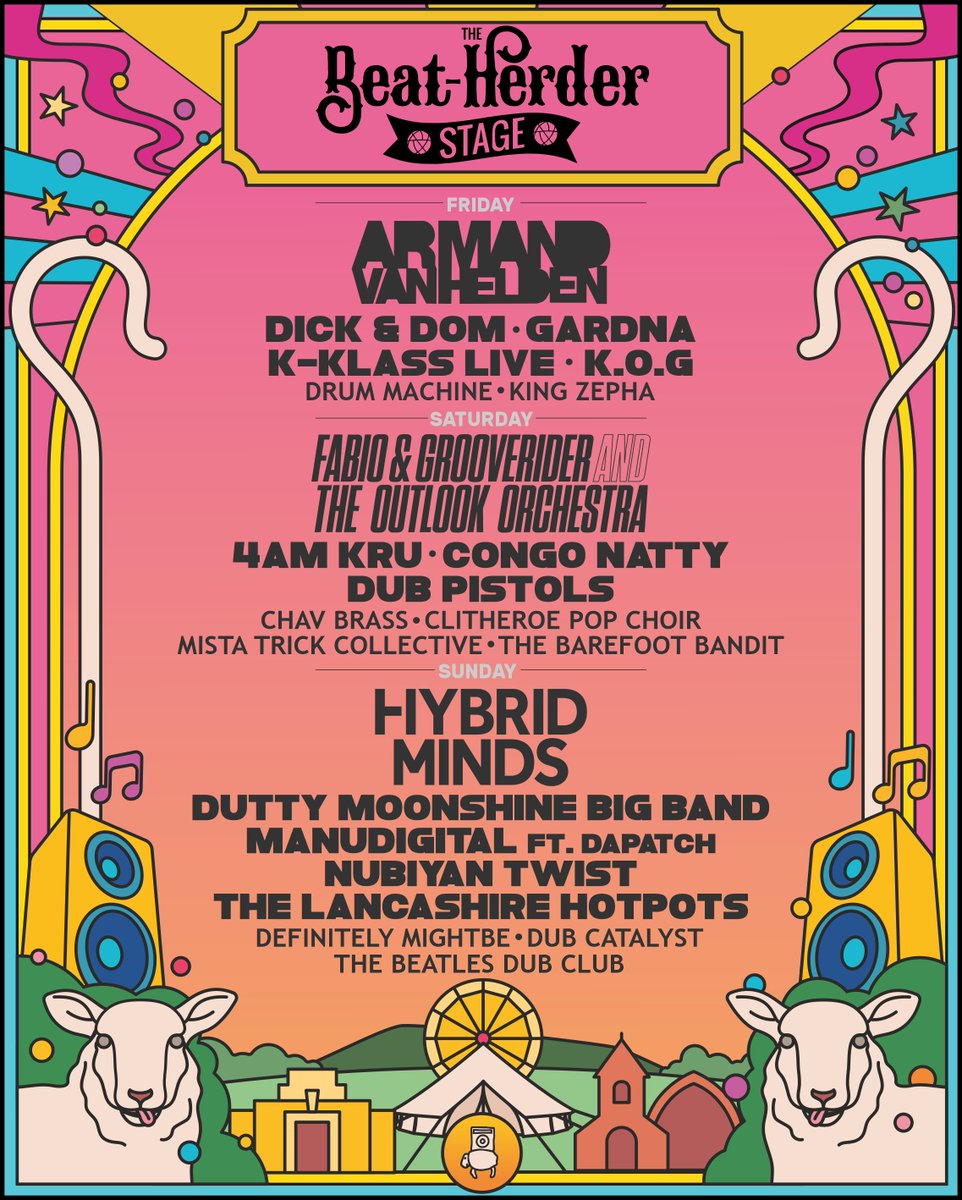 ❤️⚡️❤️ THE MAIN STAGE ❤️⚡️❤️

Bringing the HEAT!

1 month to go, MORE ADDITIONS to the bill &amp; day splits too

Ft. some of the worlds greats, legends, party starters &amp; shows you won't want to miss

PLUS the FIREWORK SHOW  &amp; PAINT FIGHT too!

beatherder.co.uk

HERD EM UP! xx