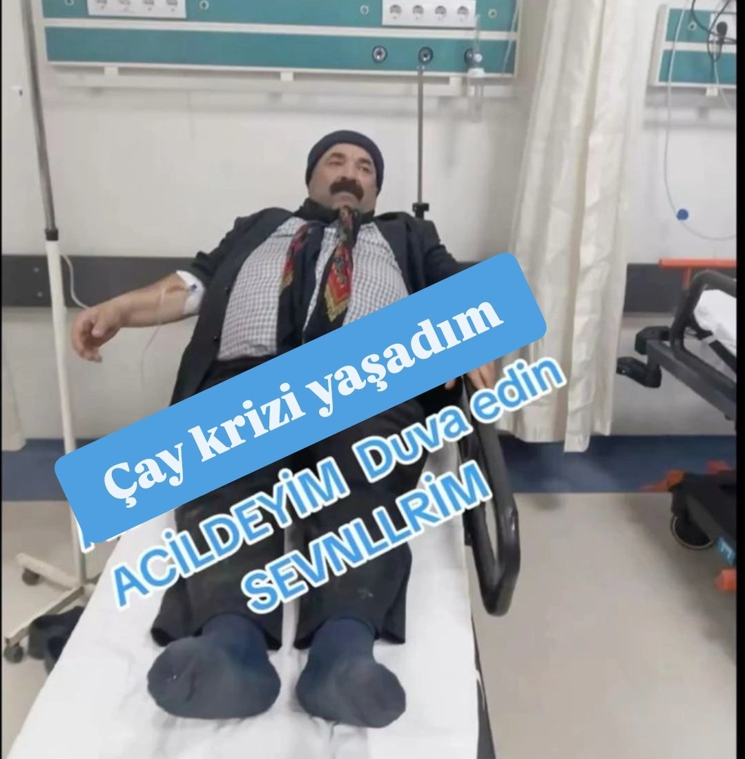 Birkaç saat çay içemeyince ben