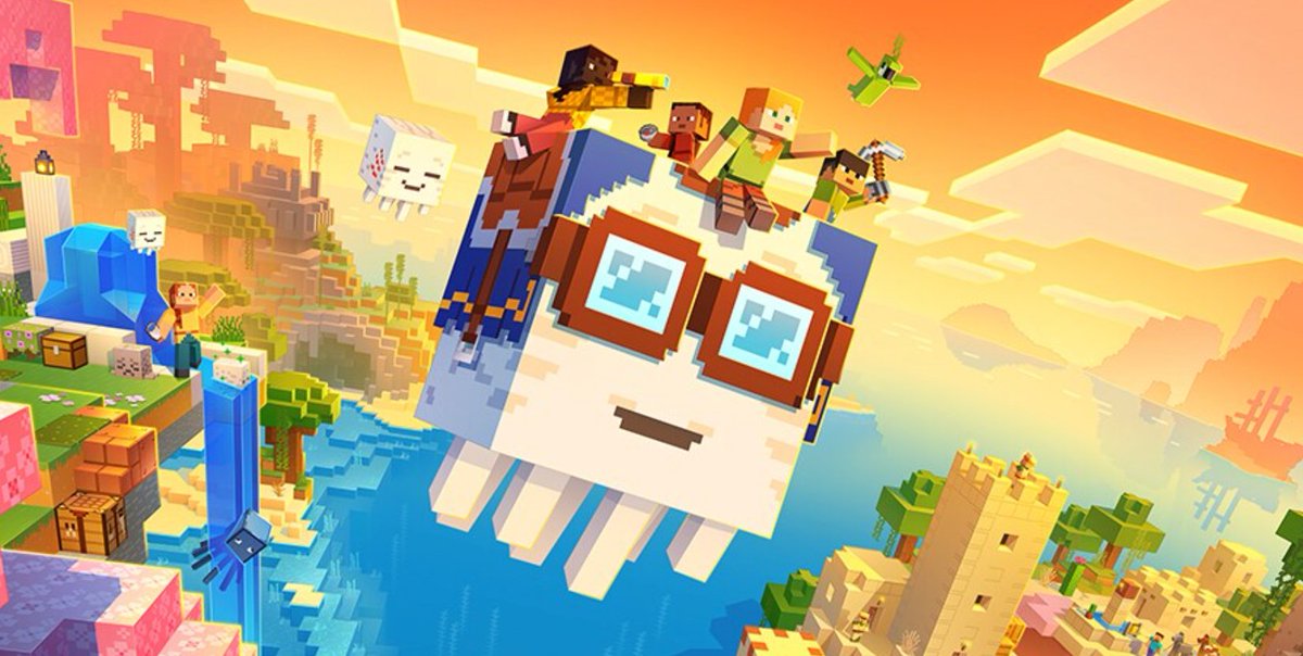 RyanCooper's tweet image. Chase the Skies and Vibrant Visuals is here! What do you think? minecraft.net/en-us/article/…