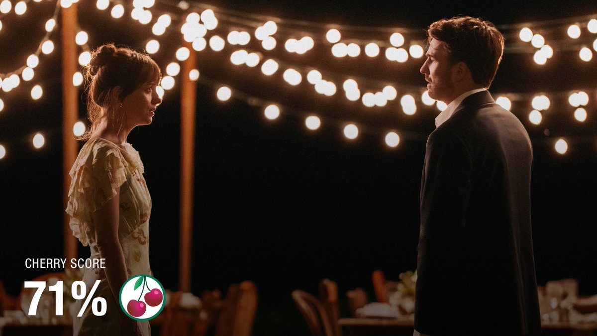 MATERIALISTS (71% #CherryScore 🍒): “While it may lack the thematic complexity of Song’s first film, 'Materialists' is a sparkling cocktail of a movie that’s sure to zap the hearts of audiences this summer.” - Sophia Ciminello, <a href="/awards_watch/">Erik Anderson</a>

<a href="/A24/">A24</a> 🔗: thecherrypicks.com/films/material…