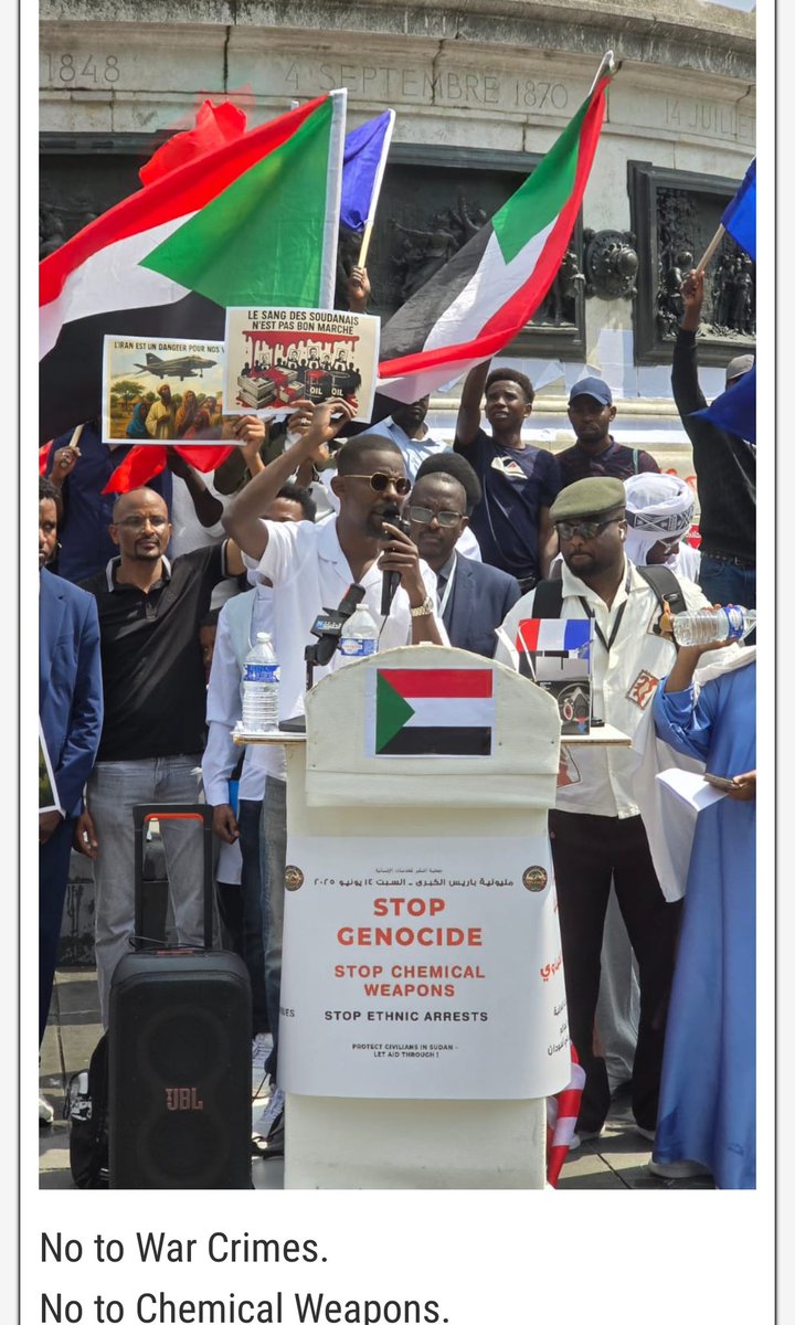 The U.S. has confirmed that Sudan’s military used chlorine gas in 2024. After at least two chemical strikes, Washington will impose sanctions from June 6  . This is a war crime and a direct threat to civilians and neighbouring countries. We demand: UN &amp; OPCW investigation,
