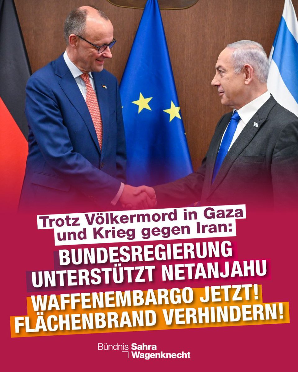 Die Lage in Nahost droht nach dem völkerrechtswidrigen Angriff Israels auf den #Iran weiter zu eskalieren. Die israelische Armee hat neben den iranischen Atomanlagen auch die Energieversorgung, Ministerien sowie das Staatsfernsehen bombardiert. Mehrere iranische