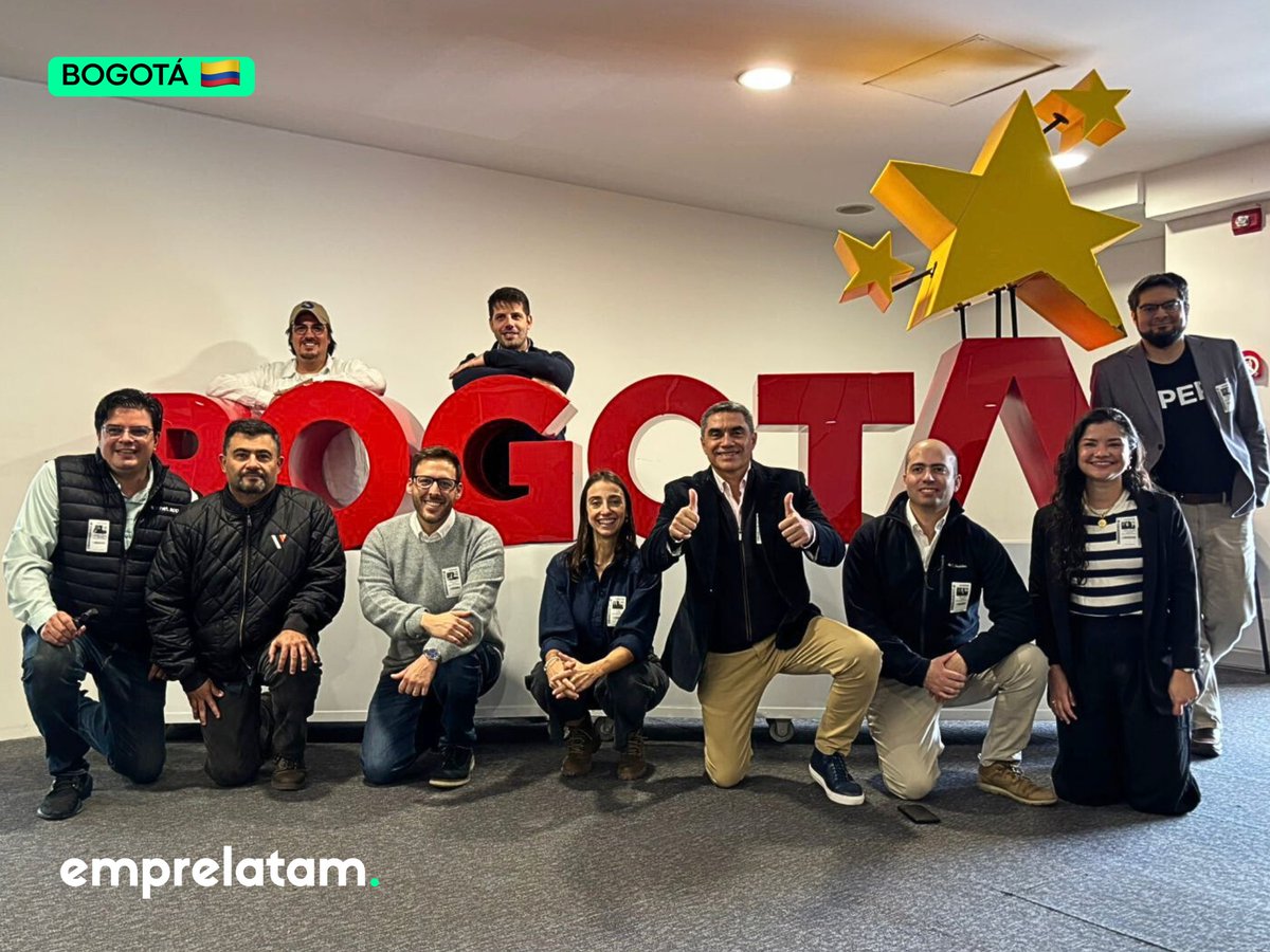 EmprelatamOK's tweet photo. 🇨🇴🌎 ¡Arrancó la semana inmersiva de negocios en Bogotá para las startups de nuestro Programa de Expansión a Colombia! ✈️

Las empresas emprelatamers están en misión comercial para conectar con inversores, aliados y clientes clave. 🚀

🧵👇 https://t.co/T42kwHvpHM