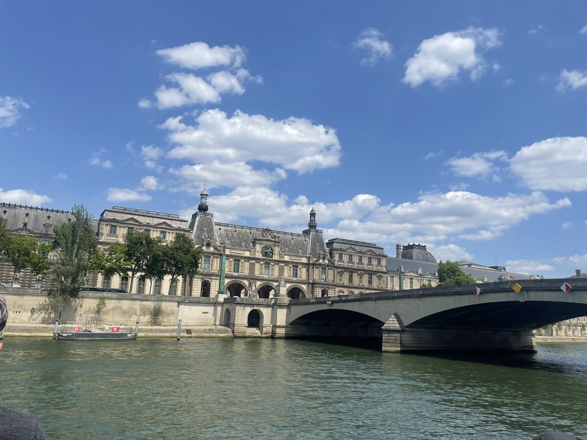 BanoCADT's tweet photo. French trip- a lovely sail along the Seine today https://t.co/OUPjb4X5Gq