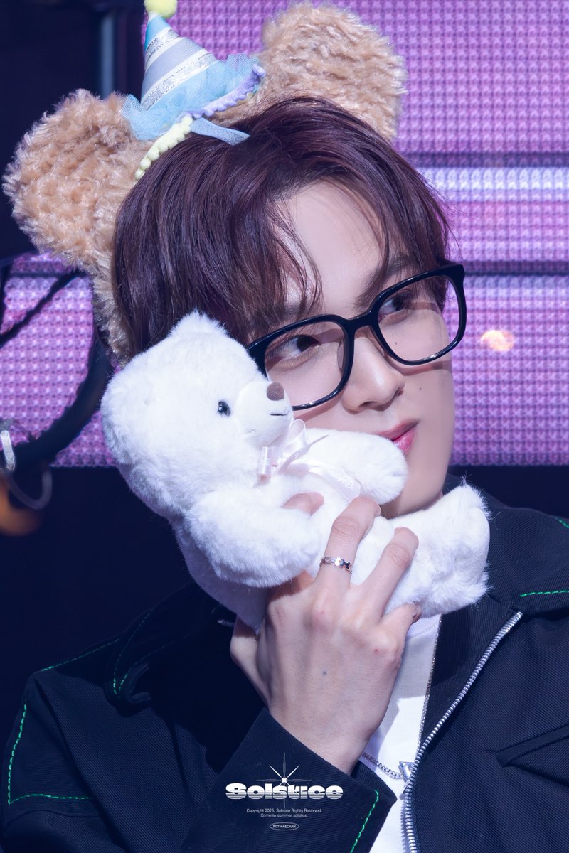 solstice_hc's tweet photo. 250611 
2025 HAECHAN B-day PARTY
<37.5% HAECHAN TV>

나으 자근 곰도리 ˙Ⱉ˙♡

#해찬 #HAECHAN #ヘチャン
#NCTDREAM #NCT https://t.co/zCZB1jbD3P