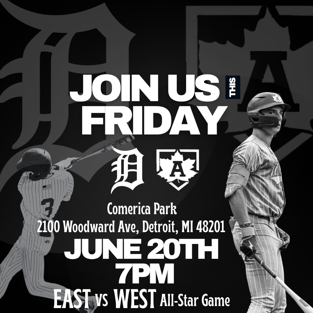 BaseballMaple's tweet image. Join us this Friday to support @TylerBrugge06 as he plays in the East VS West All-Star Game at Comerica Park.
Tickets are $15 at the gate.
Game is June 20th at 7PM! Hope to see you there!
#GoMaples