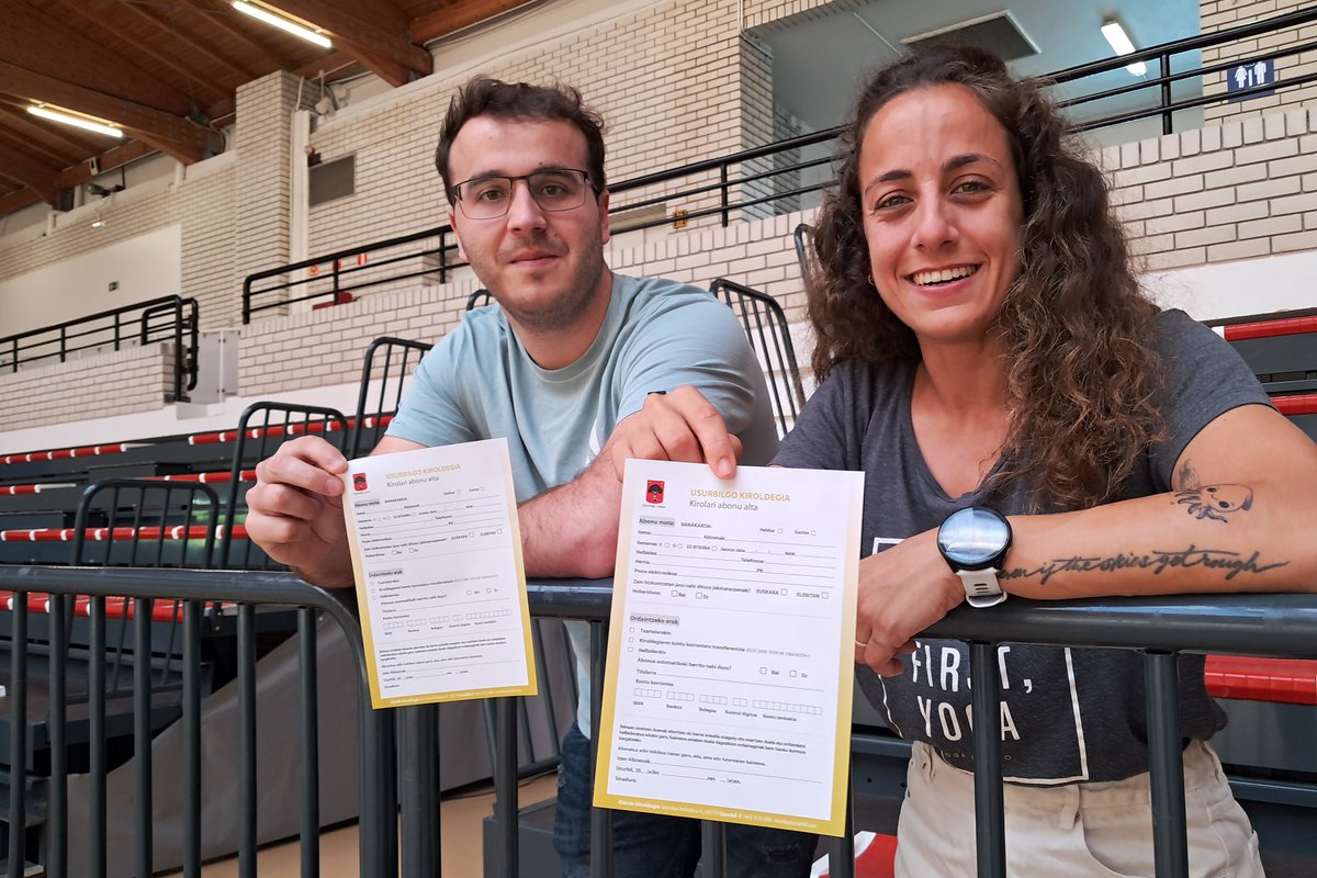 #kirola 

Abonu mota berria kiroldegian: Kirolari txartela.

Parte hartzen den elkarte edo klubeko ordutegietan kirol instalazioak erabiltzeko sortu da.

Abonu arruntaren %60ko prezioa du.
Eskatzeko epea (urtero): uztailaren 1etik 20ra.

Albistea: labur.eus/fgs8zwae