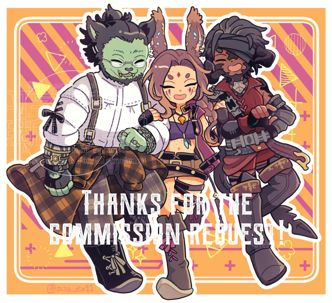 aiu_eo11's tweet image. Thanks for the commission request!😄✨
#Commission
