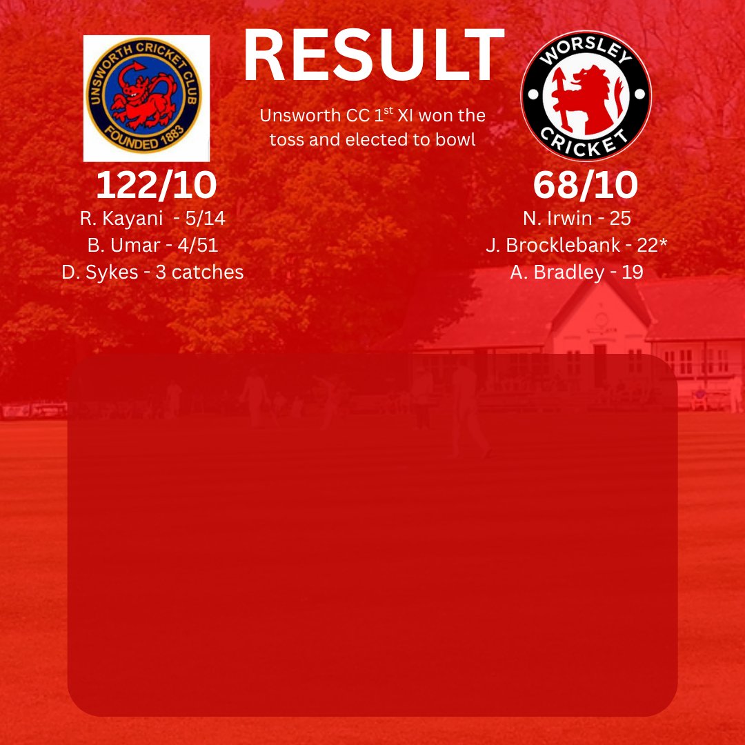 Worsley Cricket Club tweet media