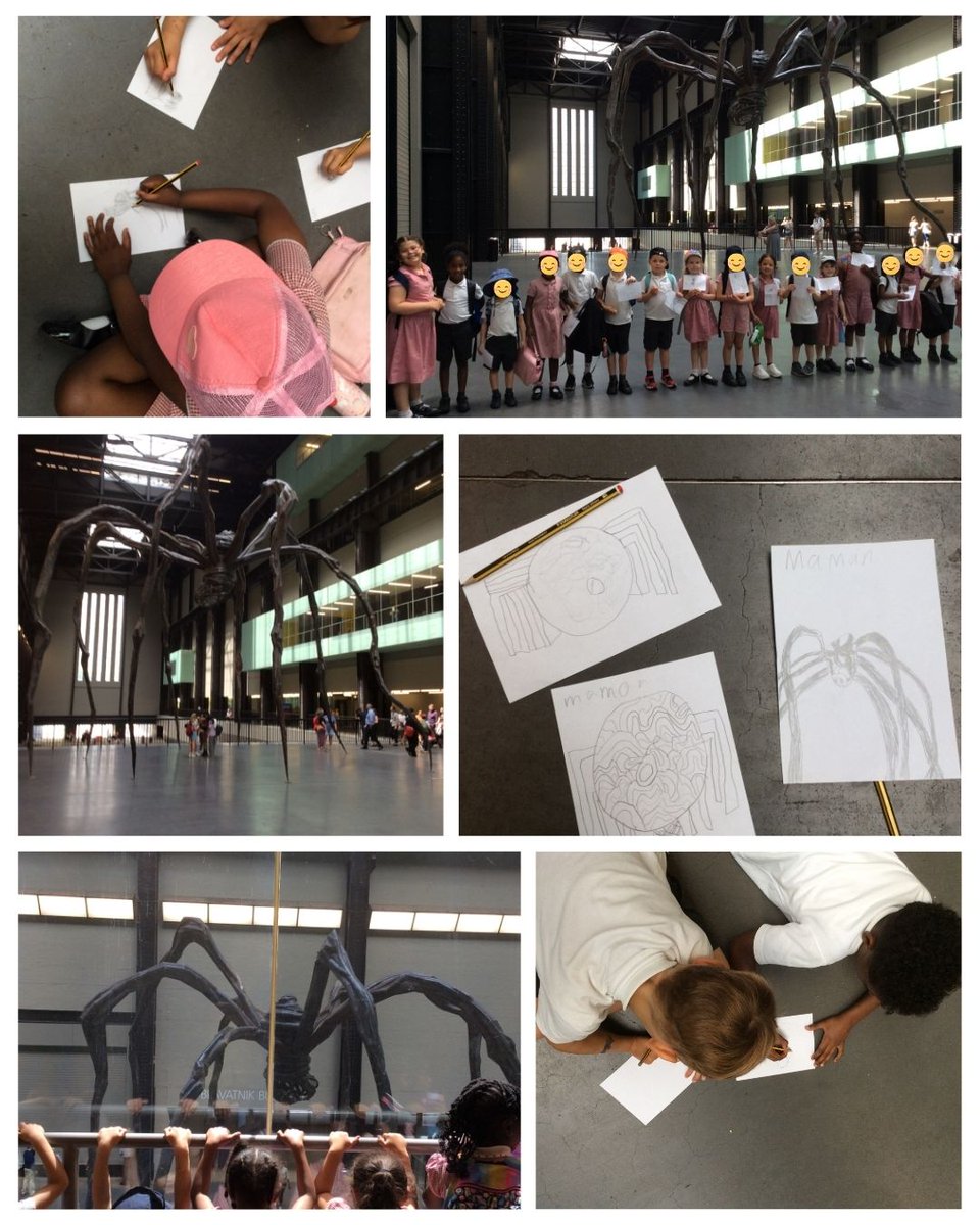 Year 1 and 2 really enjoyed seeing Louise Bourgeois' Maman sculpture at the Tate Modern today. We had learned all about it in class so it was amazing to see it in person!
