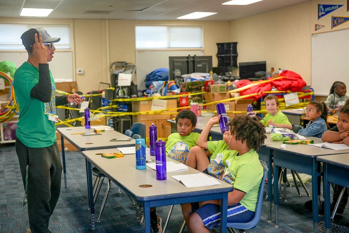 School may be out, but our summer programs are in full swing! Programs like Summer Learning to Advance Minds (SLAM), Summer Sports Academy, and High School Summer School with Eighth-to-Ninth program keep our students engaged and active during the summer break.