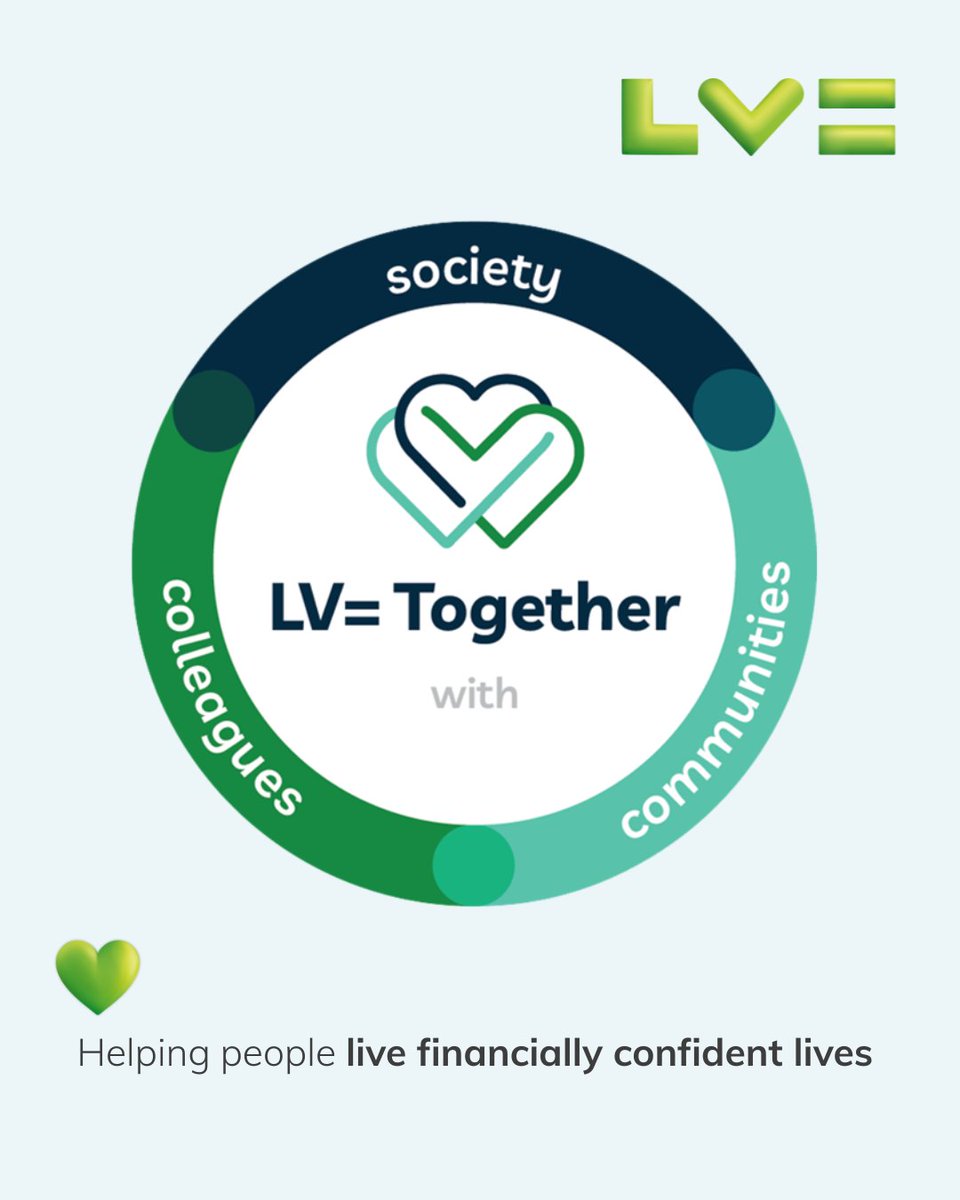 As a mutual, we’ve been supporting our members and communities since 1843. LV= Together is our approach to social impact and includes our community and charity work. Learn more: social.lv.com/44jwOLF