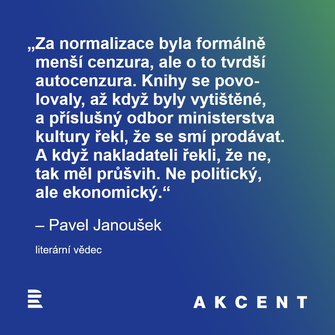 V rámci programu Zakázaného léta se zaměříme na různé podoby cenzury a zákazů v umění napříč časem a prostorem. V Akcentu se zaměřujeme na tuzemskou literaturu – jak se proměňovala (auto)cenzura a kteří autoři se nesměli číst? ▶ rozhl.as/AkcentZlit