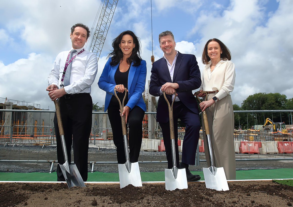 HSE Dublin and South East (@hsedubsoutheast) on Twitter photo Minister for Health <a href="/CarrollJennifer/">Jennifer Carroll MacNeill TD</a> TD officially turned the sod on the Waterford Surgical Hub last Friday.
This new state of the art healthcare facility has been designed to reduce patient waiting times in the South East with four new theatres to deliver additional capacity. Minister for Health <a href="/CarrollJennifer/">Jennifer Carroll MacNeill TD</a> TD officially turned the sod on the Waterford Surgical Hub last Friday.
This new state of the art healthcare facility has been designed to reduce patient waiting times in the South East with four new theatres to deliver additional capacity.