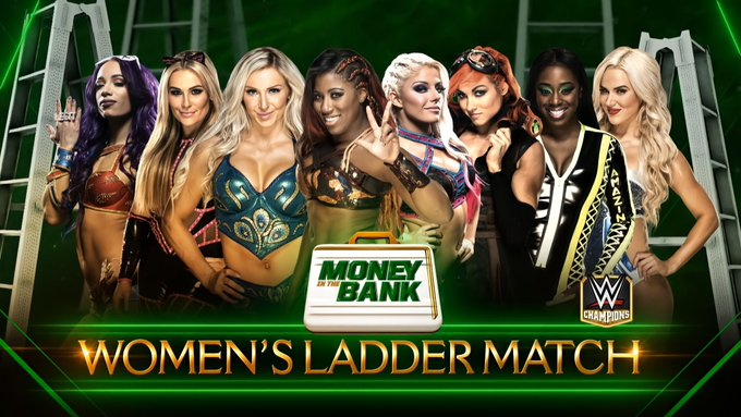 wrestle_hist's tweet photo. 6/17/2018
Alexa Bliss won the Women's Money in the Bank Ladder Match at Money in the Bank from the Allstate Arena in Chicago, Illinois.
#WWE #MITB #AlexaBliss #BeckyLynch #CharlotteFlair #EmberMoon #Lana #Naomi #Natalya #SashaBanks #MercedesMone https://t.co/mVE1yoluMy