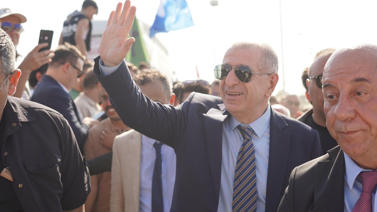 aykiri's tweet photo. Ümit Özdağ:

148 gün süren hukuksuzluk bugün sona erdi. 

Ve şimdi kaldığımız yerden mücadelemizin ilk günü!.. https://t.co/vdSr3j5dnL