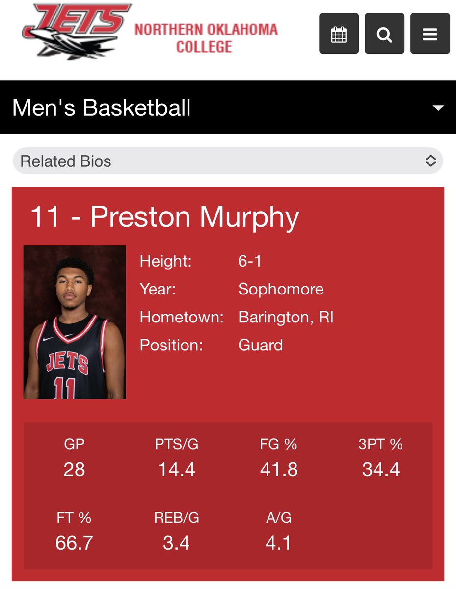 Tide Hoops History (@bamahistory) on Twitter photo The roster of <a href="/AlabamaMBB/">Alabama Men’s Basketball</a> now has 13 players with the addition of Preston Murphy Jr. He averaged 14.4 points for Northern Oklahoma College last season. The roster of <a href="/AlabamaMBB/">Alabama Men’s Basketball</a> now has 13 players with the addition of Preston Murphy Jr. He averaged 14.4 points for Northern Oklahoma College last season.