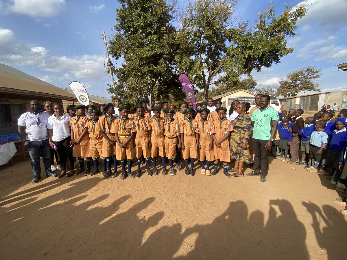 WSPU-K donated 20 scouts uniforms in Matuu HGM junior secondary,yatta constituency courtesy of Honorable Robert Basil MP. #onescoutoneuniformcampaign <a href="/MisoiPoppins/">Poppins Misoi</a> <a href="/impeccableNomad/">Lenasalon</a>